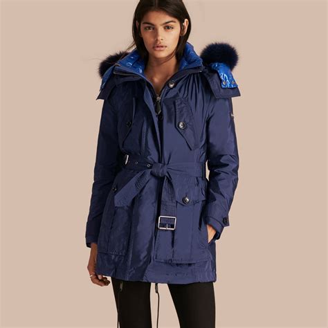 burberry brit richford down parka